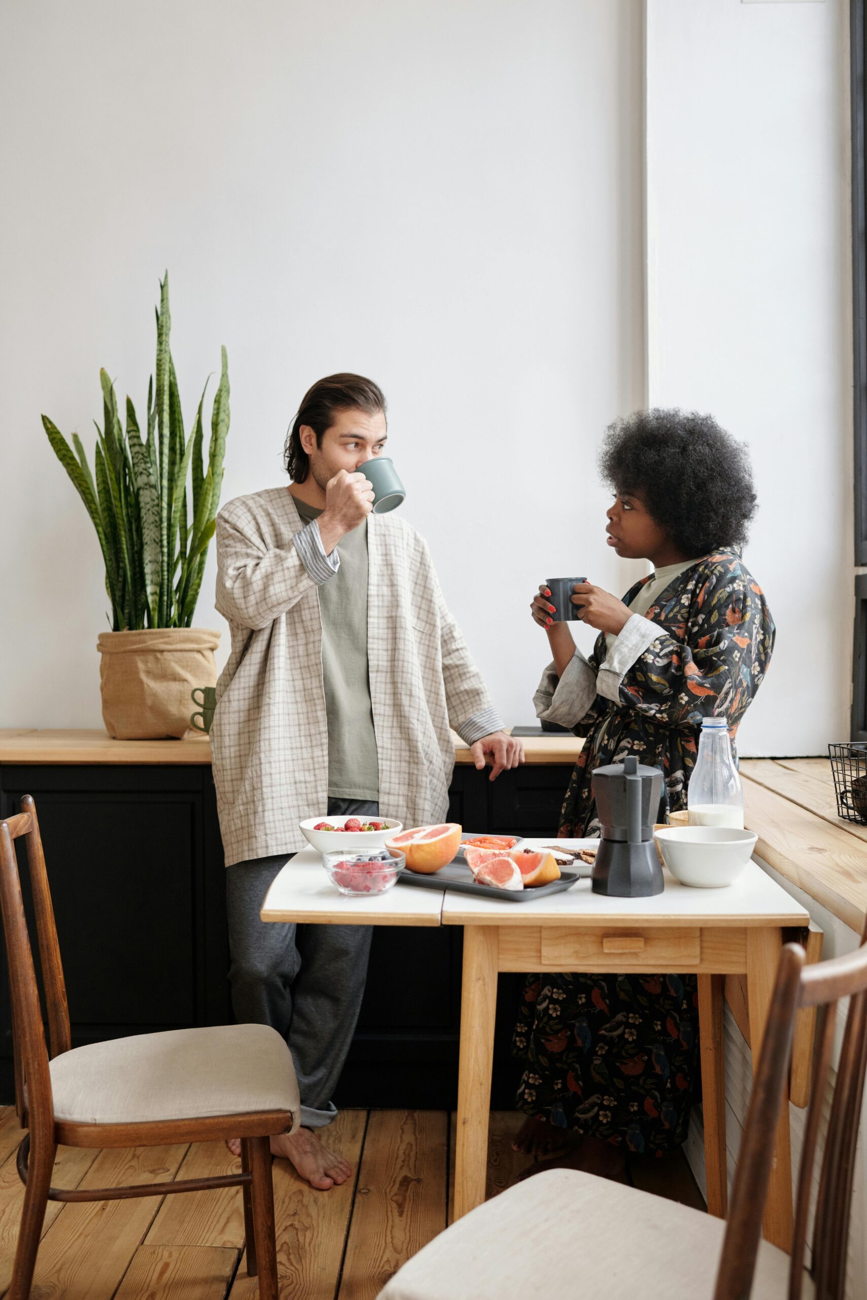 Client talking to therapist during counseling session