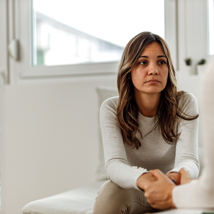 trauma informed therapy session ocurring
